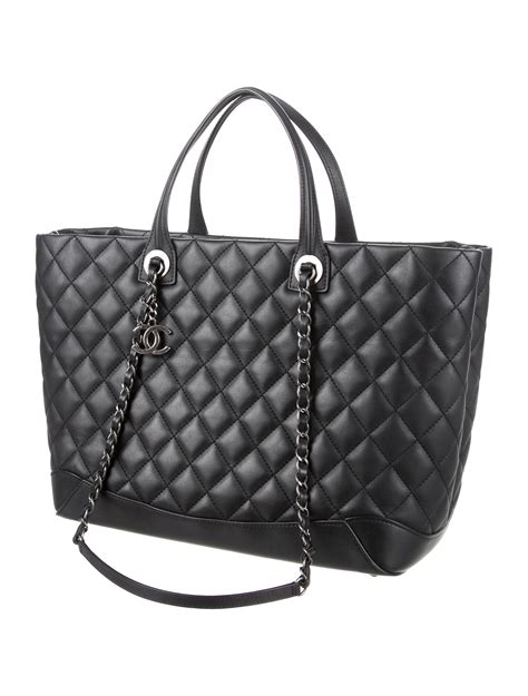 large tote bag chanel|chanel large shopping tote price.